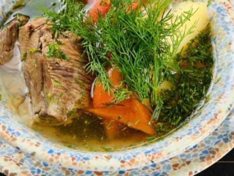 Шурпа из баранины